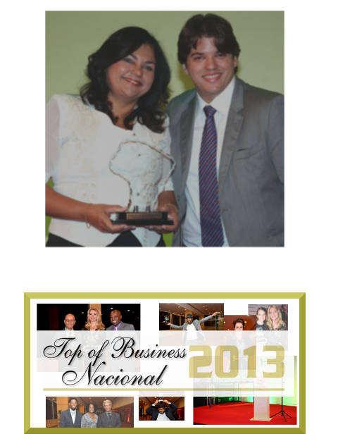 Fotos da premiação Top of Business 2013, onde a Souza Mello Advogados foi homenageada